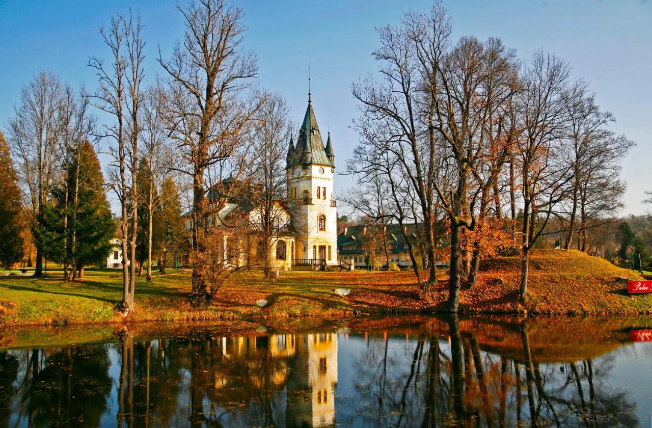 Domek Skowronek Z Basenem Lesko Exterior foto